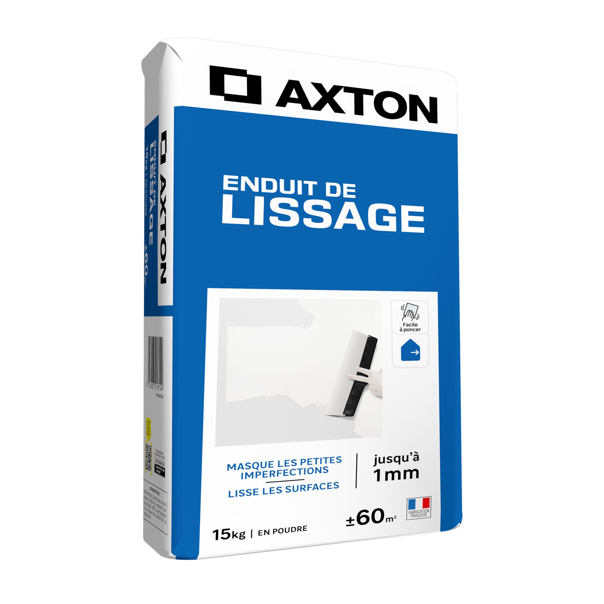 Enduit De Lissage En Poudre AXTON Blanc 15 Kg Leroy Merlin enduit-de-lissage-en-poudre-axton-blanc-15-kg-leroy-merlin