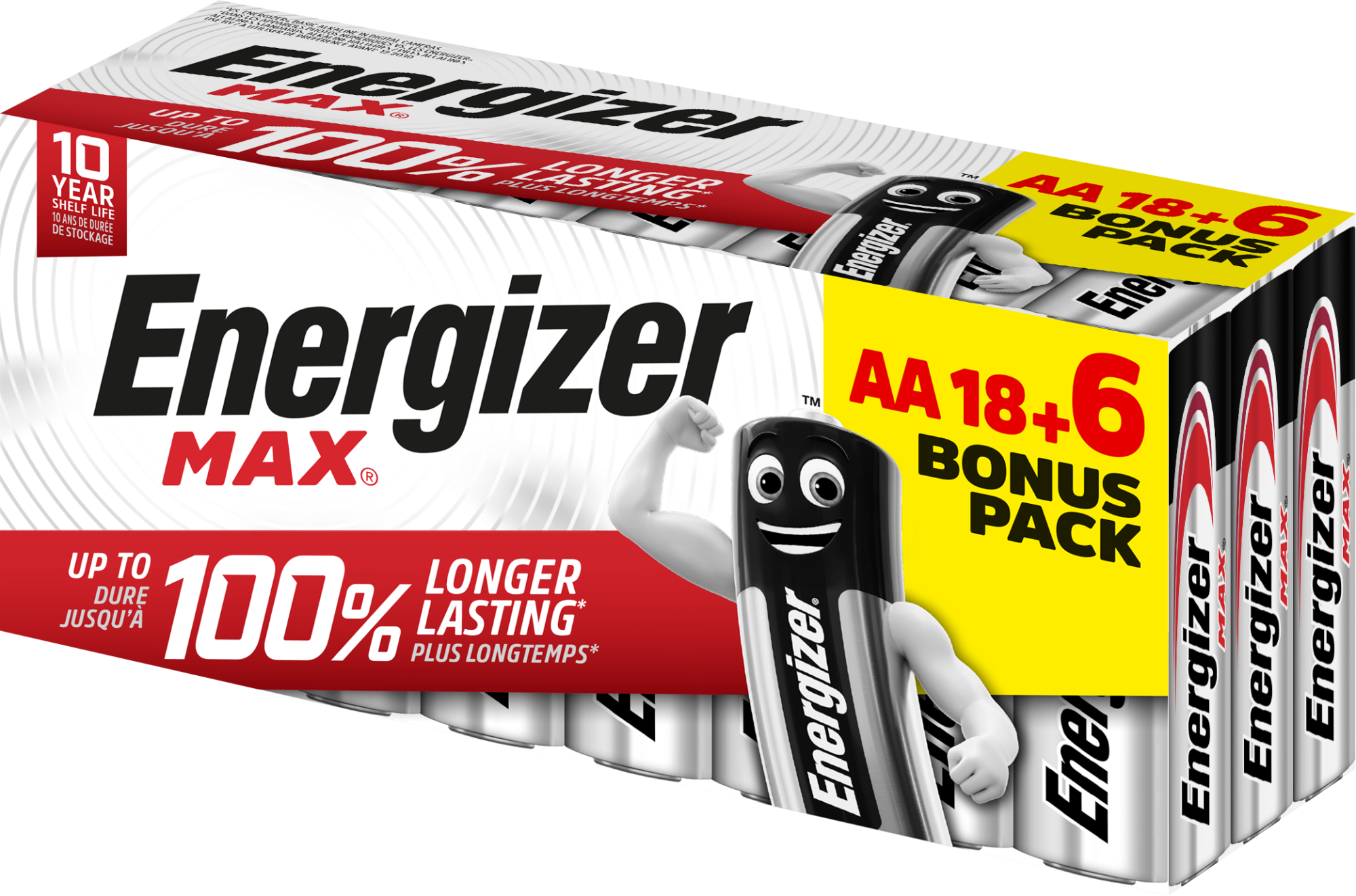 Lot de 24 piles lr06, 1.5 V, ENERGIZER | Leroy Merlin