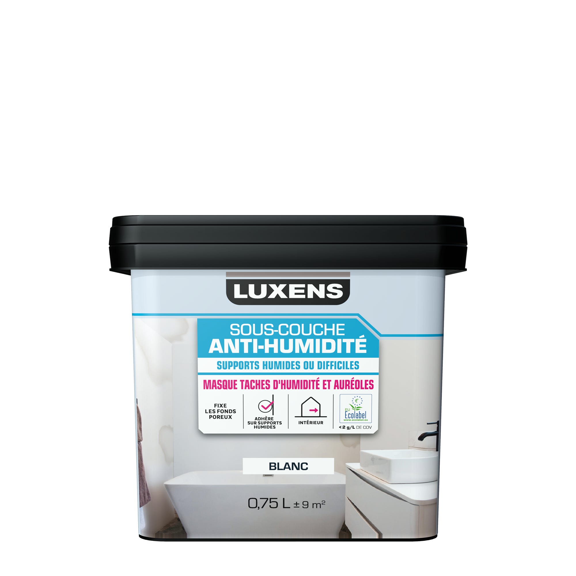 Sous-couche anti-humidité LUXENS blanc 0.75 l