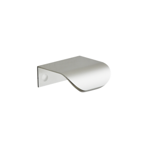 Poignée de meuble porcelaine - Blanc / Métal