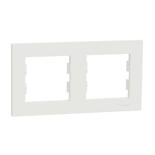 SIEMENS DELTA IRIS PLAQUE DOUBLE HORIZONTALE MÉTAL NOIR SIE266634