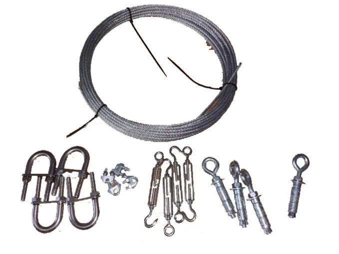 Kit d'ancrage anti tempête abri de jardin | Leroy Merlin