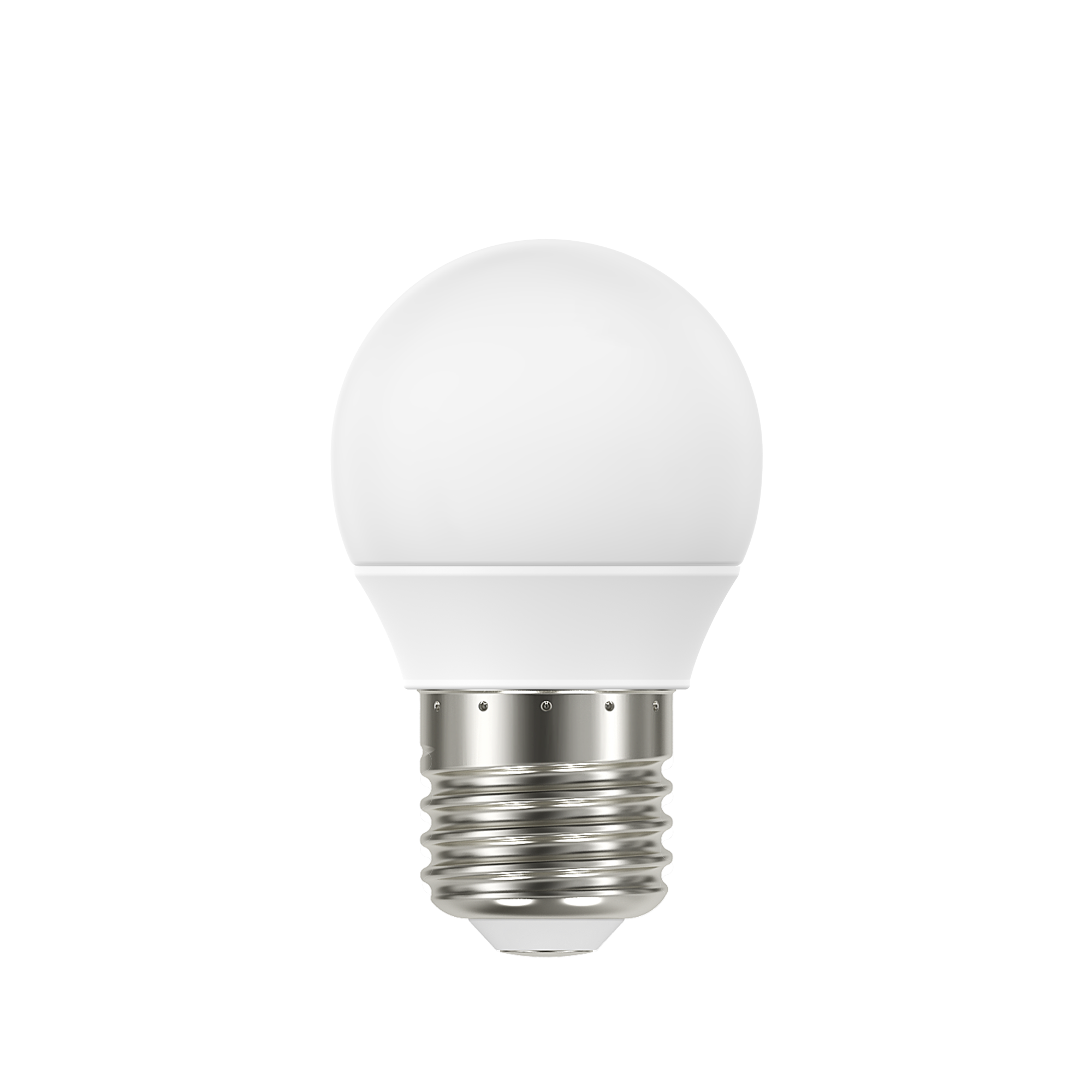 Ampoule led sphérique E27, 470Lm = 40W, blanc chaud, LEXMAN Leroy Merlin