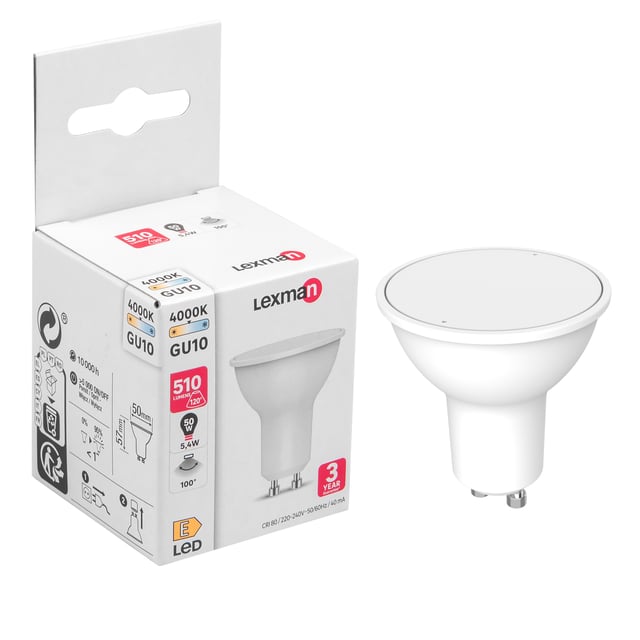Ampoule GU10 Leroy Merlin