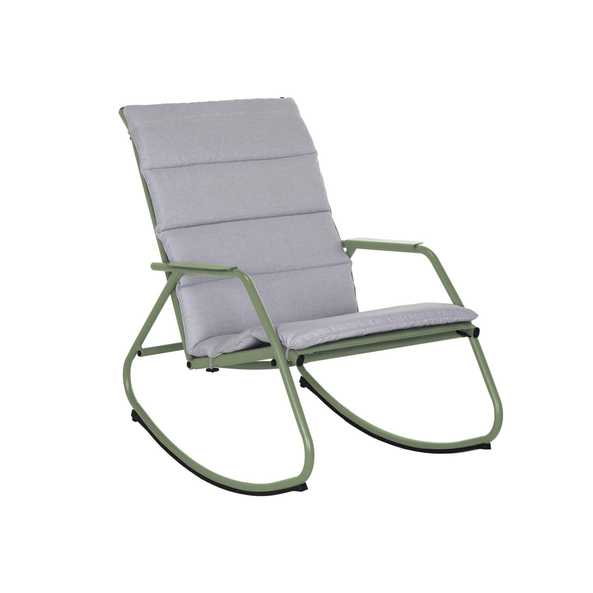 Fauteuil de jardin acier NATERIAL Lyco | Leroy Merlin