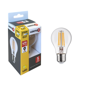 Leroy Merlin Ampoule à vis E27 - LED - 5,5W (équi 40W) - 2700K / lumière  chaude (jaune) - Prix pas cher