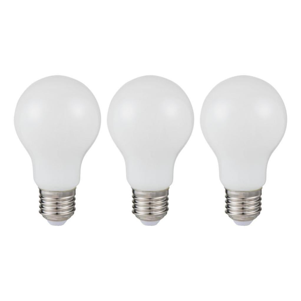 Lot de 3 ampoules led E27, 806Lm = 60W, blanc neutre, LEXMAN Leroy Merlin