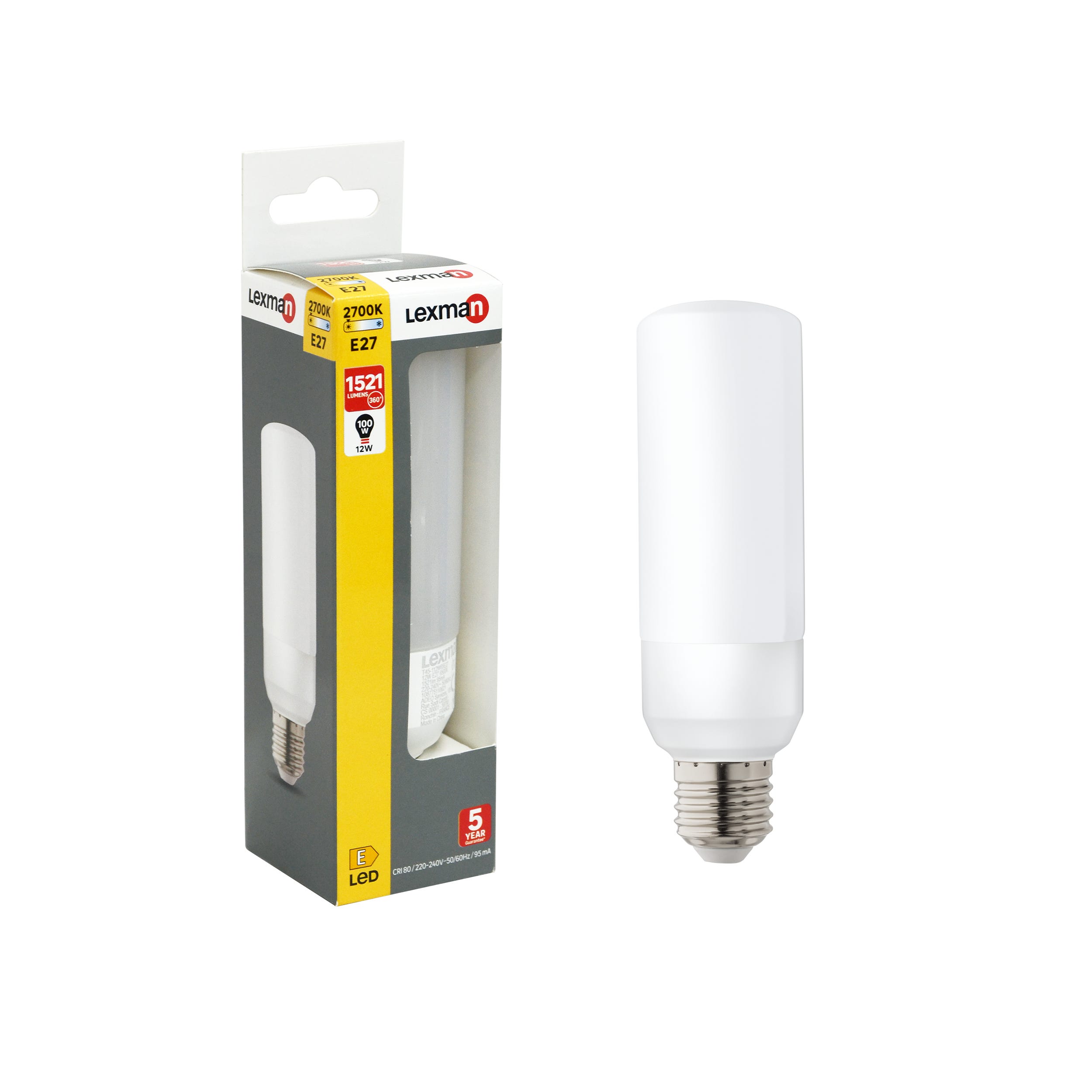 Ampoule LED E27 Standard Blanc-chaud 100W X1 CARREFOUR : l'unité à