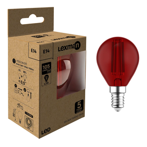 Ampoule LED GU10 7W 220V ROUGE - SILAMP