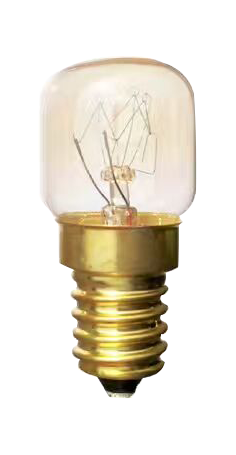 greate. 2x Ampoule four 15W 300 degré E14 - Ampoule résistantes jusqu'à  300°C pour four, four grill, lampe à sel, micro-ondes - Ampoule pour four  T22, 75 lumens & 2700K - Lampe