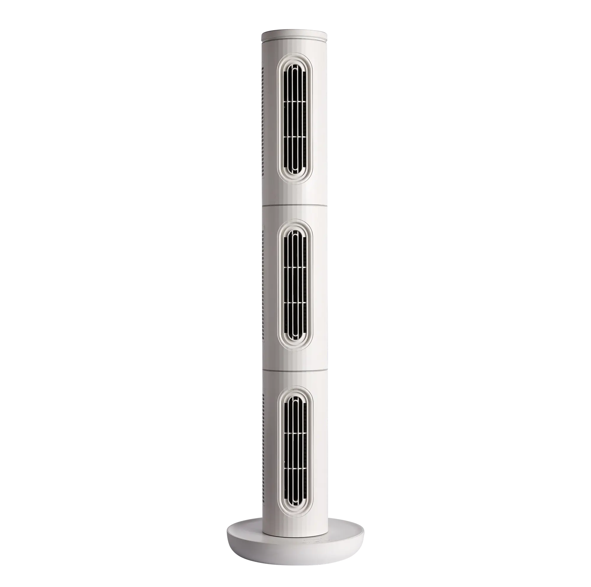 Colonne d'air à poser, EQUATION, Tower blanc 45.0 W, D22.0 cm