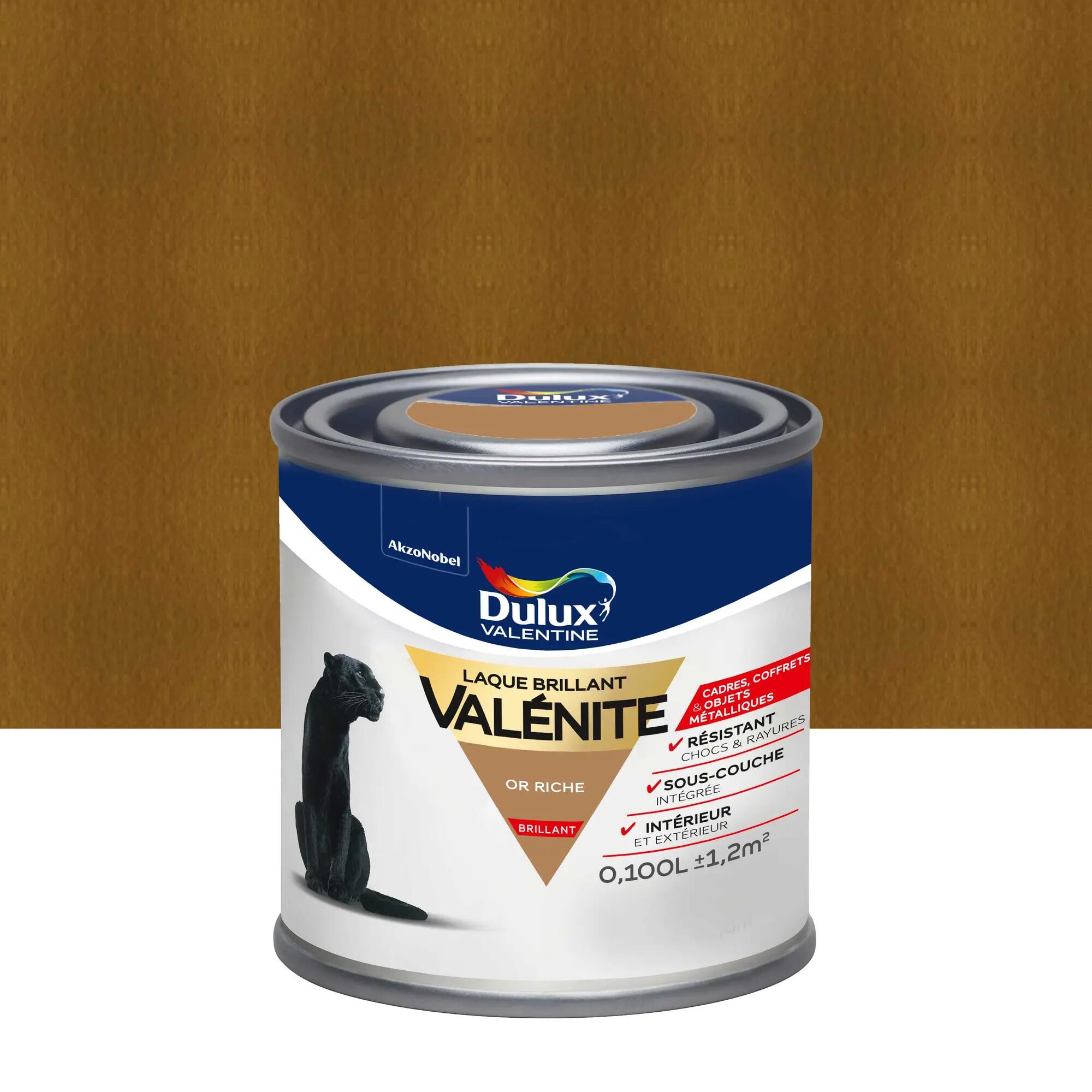Peinture radiateur or riche brillant DULUX VALENTINE Valénite 0.1l