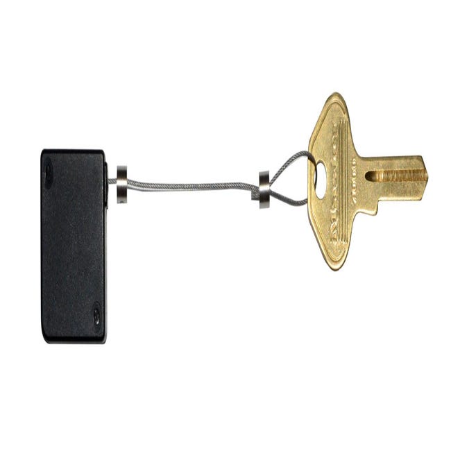 Master Lock Câble rétractable pour ranger les clefs dans la boite à clefs,  Jusqu'à 91 cm de long