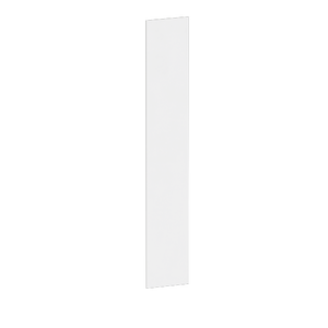 Dressing SPACEO Evo'm, façade chêne / caisson blanc H.230.4 x l.80 x P.54 cm