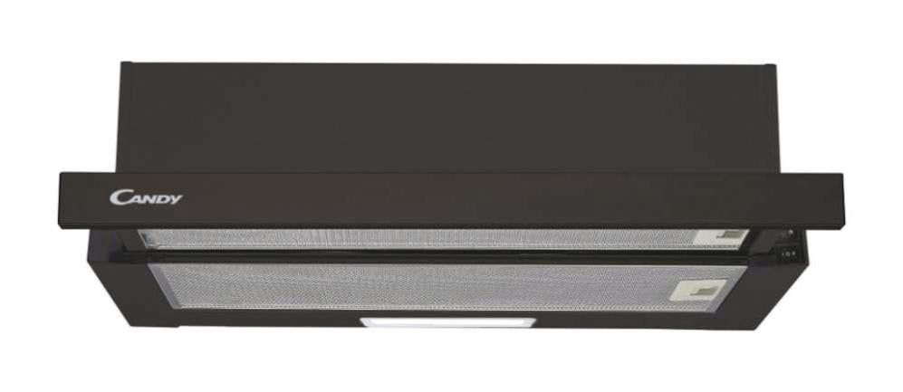 Hotte tiroir L60 cm CANDY CBT625/2B/1 noir | Leroy Merlin