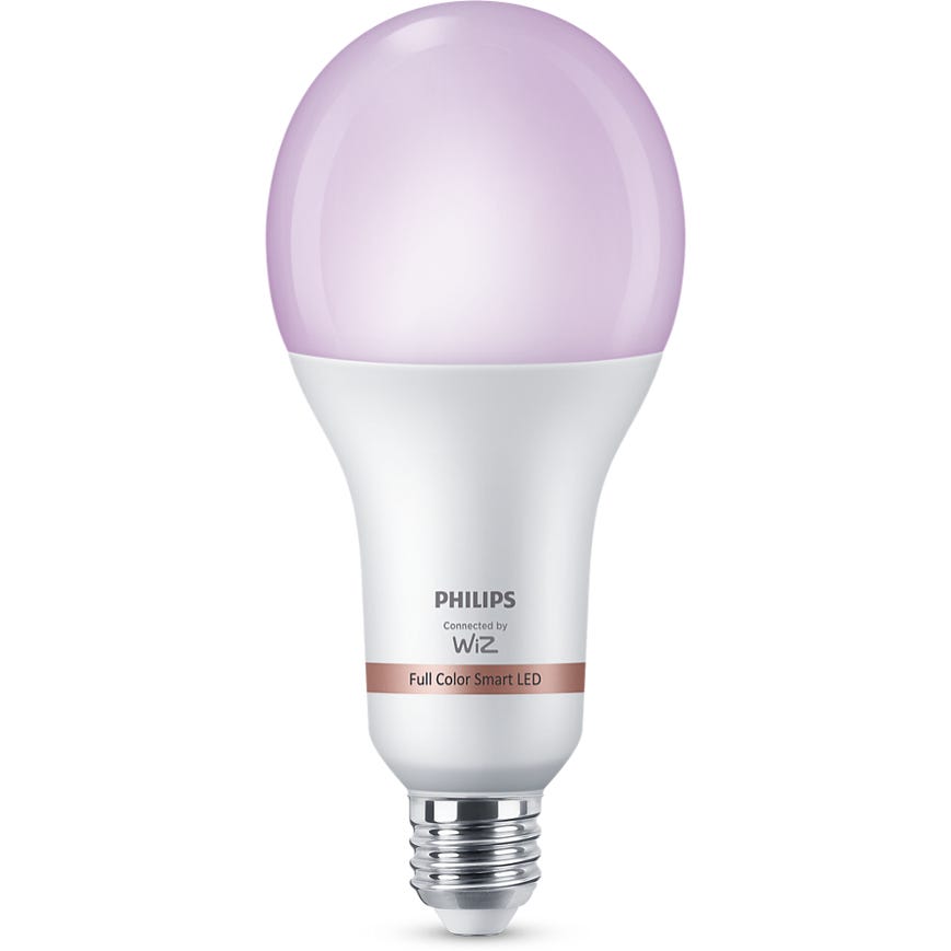 Bande LED connectée PHILIPS - WIZ - multicolore - 20 ampoules - 20W - 1600  lumens - 2m - 93201