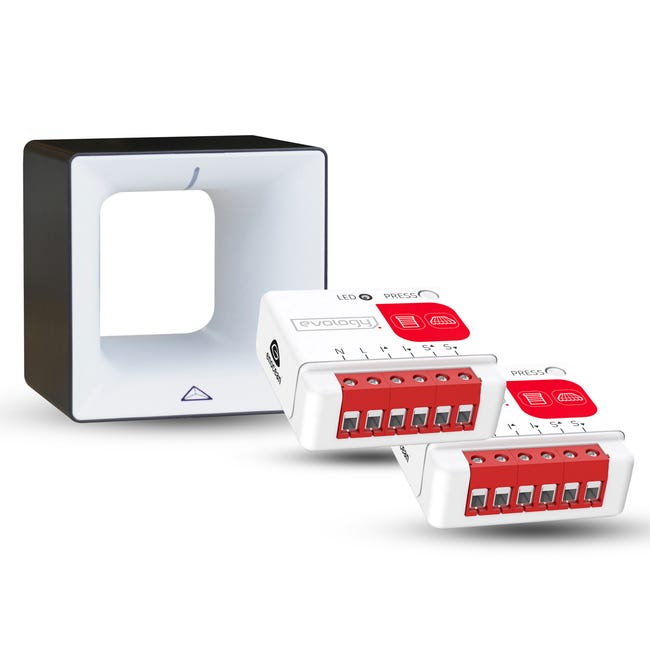 Kit de démarrage volets roulants connectés, 2 modules Evology + Box ...