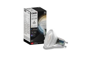 Calex Smart Tuya Wifi Spot LED GU10 PAR16 5W 350lm 120D - 822-840 Variable  Blanc, RGBW - Dimmable