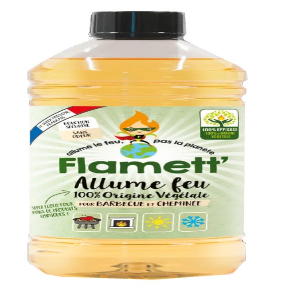 Allume-feux liquide végétal FLAMETT 1l