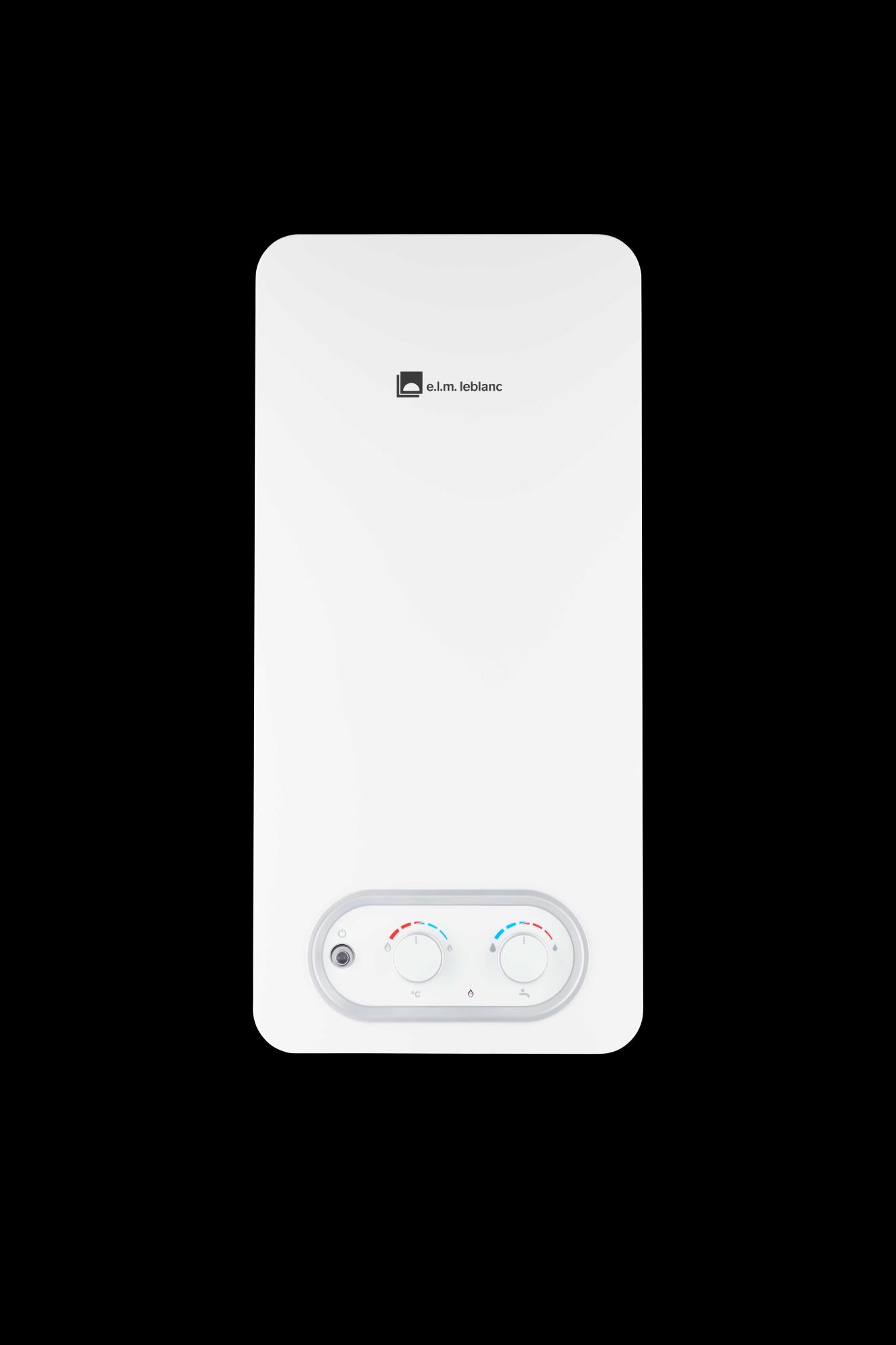 Chauffeeau gaz instantané, ELM LEBLANC, ONDEA HYDROPOWER LC 94 GN, 9 l/min Leroy Merlin