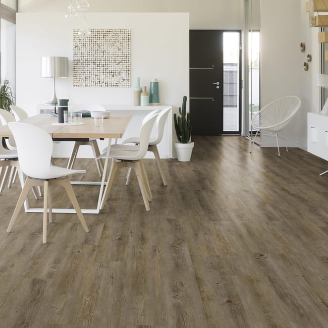 Lame Pvc Clipsable Forte Gerflor Senso Clic 2 Makonde Bois Naturel
