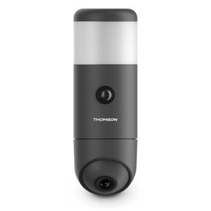 LEDVANCE Applique extérieur SMART+ avec caméra, lumière LED blanc chaud  (3000K), 2 têtes en métal de haute qualité, haut-parleur intégré, carte