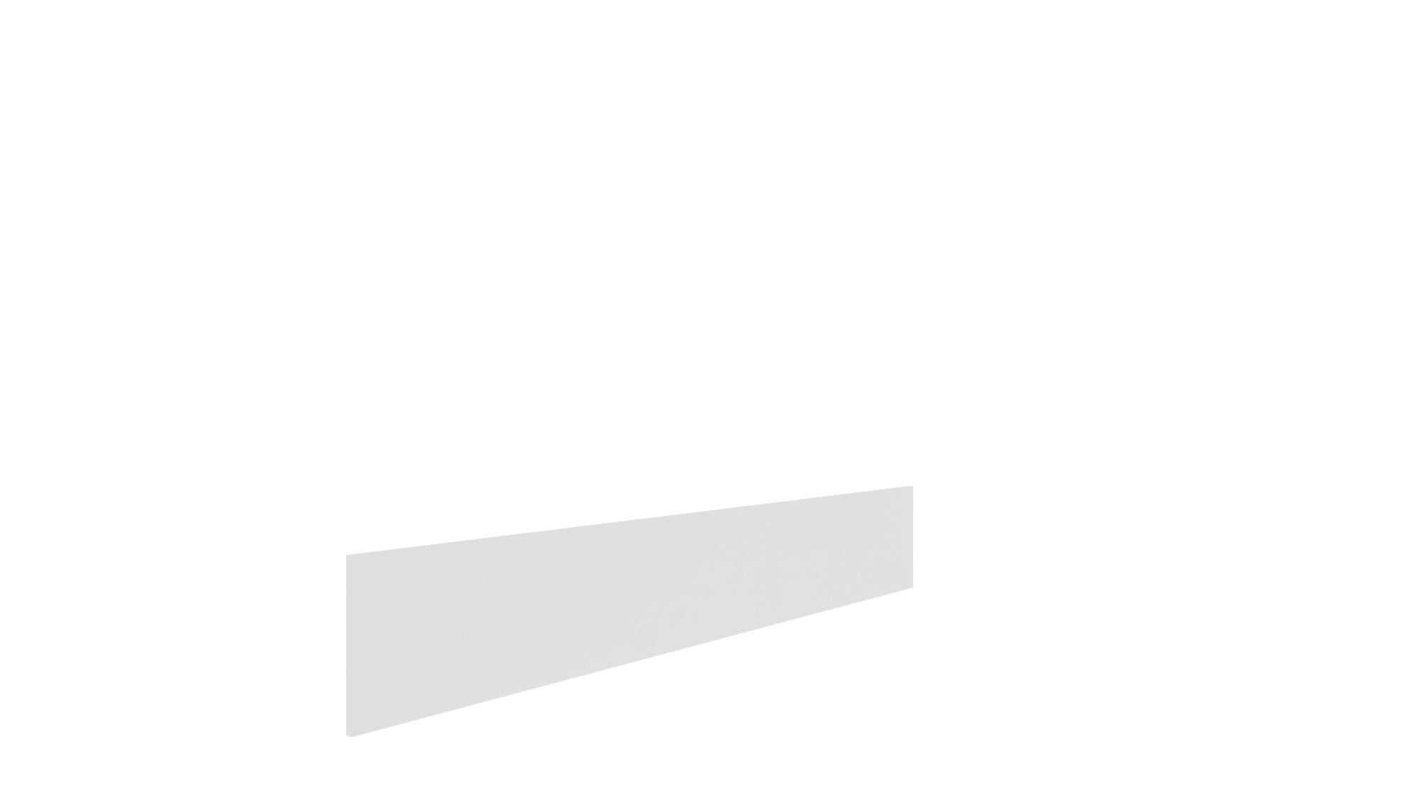 Fond de hotte verre trempé L.120 cm x l.20 cm Blanc satiné | Leroy Merlin