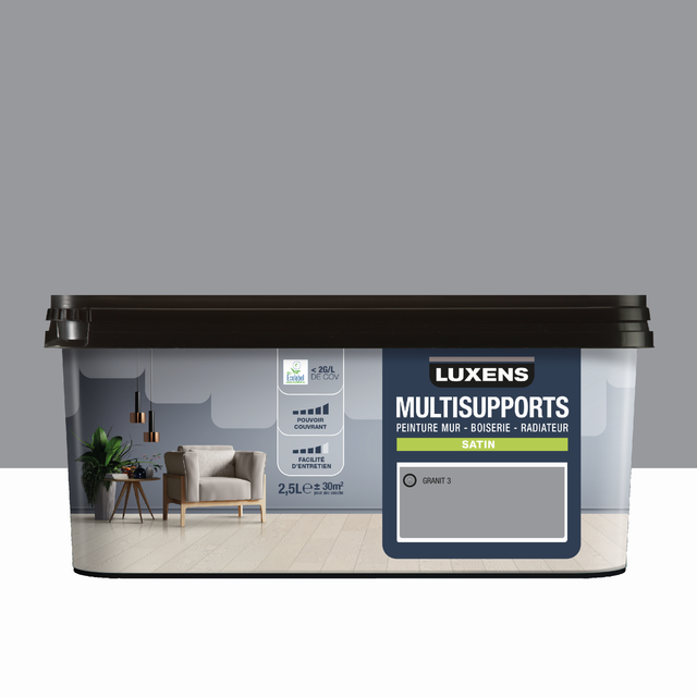 Peinture boiserie, radiateur fonte grise satin SIKKENS Laque intérieure 0.75L main image 0
