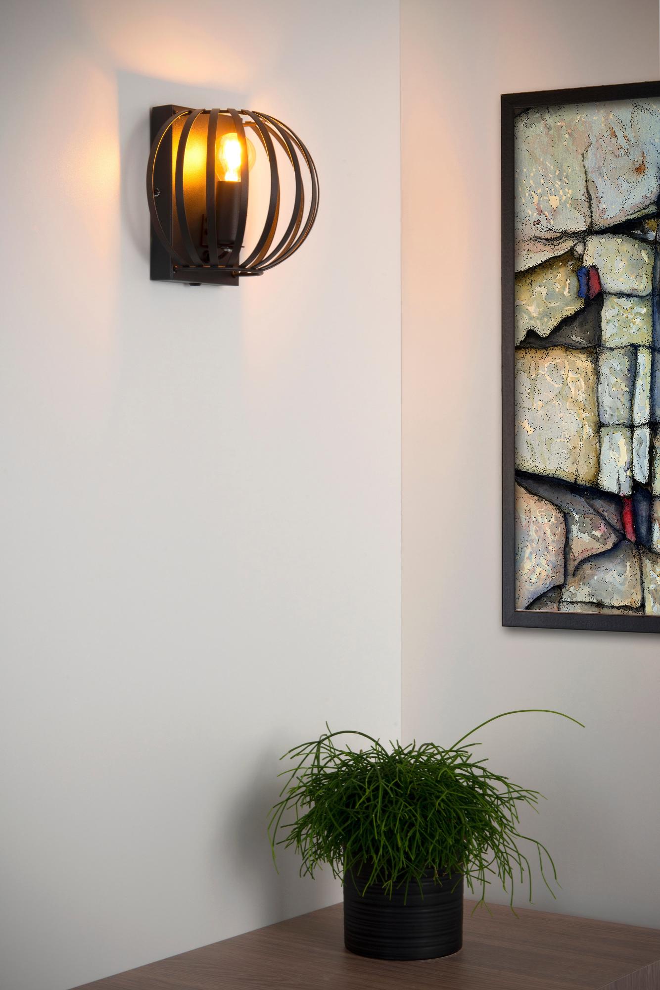 Applique 1x e14 max 40W, design métal LUCIDE MANUELA Leroy Merlin