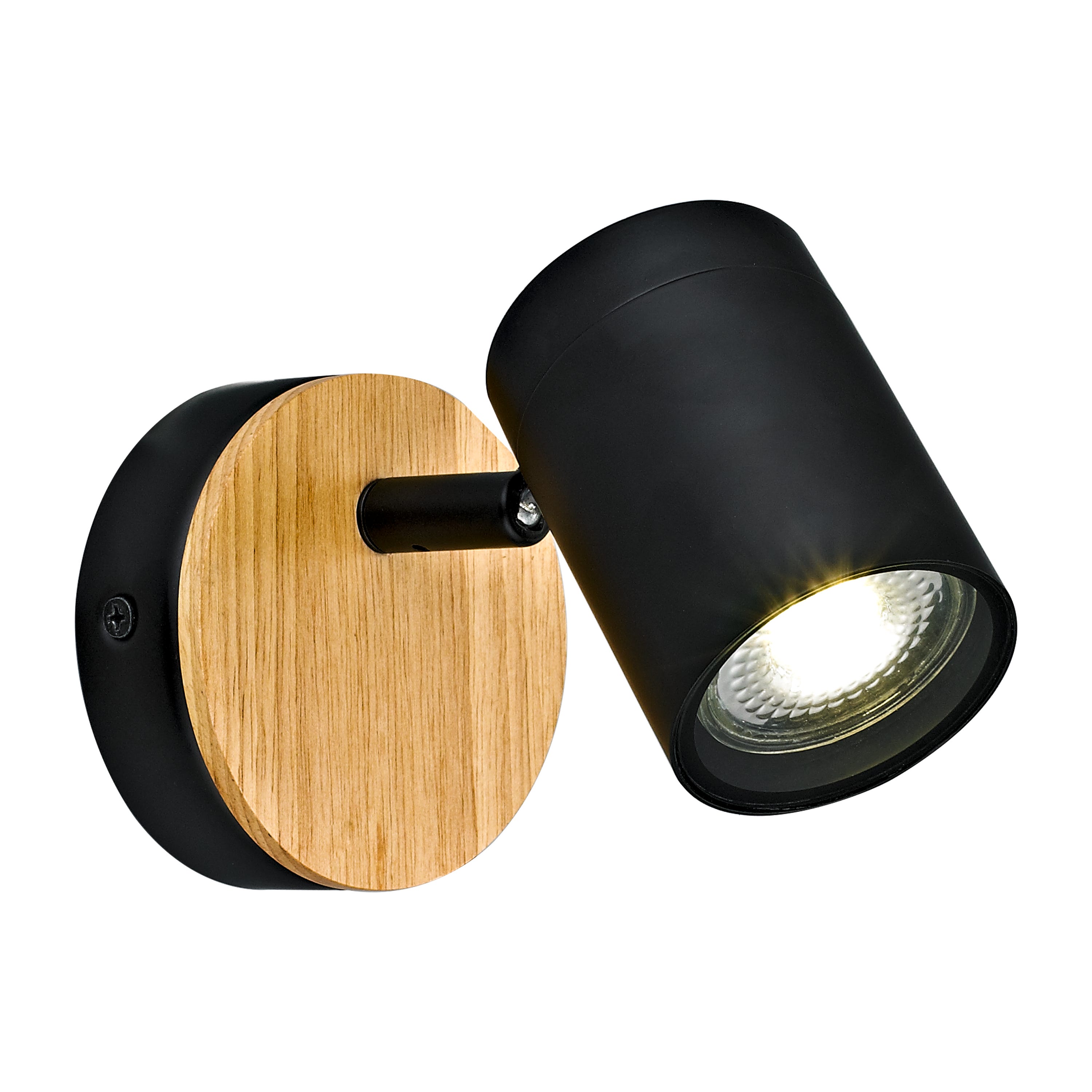 Gamma applique noire de salle de bain à éclairage LED - Réf. 21020027 -  mobile