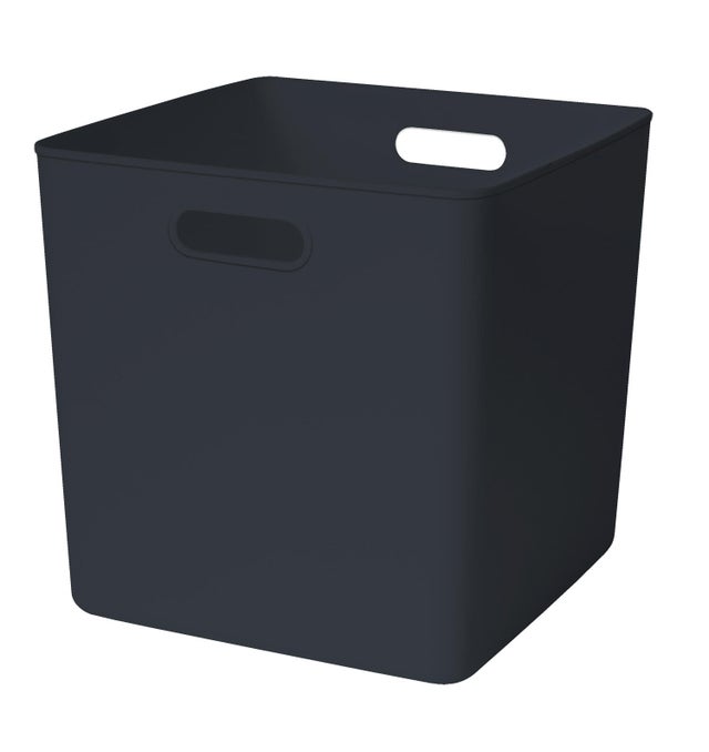 Cube de rangement pliable taupe 30 x 30 x 30 cm - KB8 - Mr Bricolage