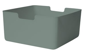 Bac de manutention de rangement plastique Masterbox l.61 x P.44 x H.33 cm,  75 l, Leroy Merlin