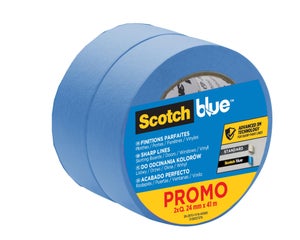 Ruban de masquage Vinyle 3M SCOTCH 820, 35mm x 33m, Bleu ( Prix