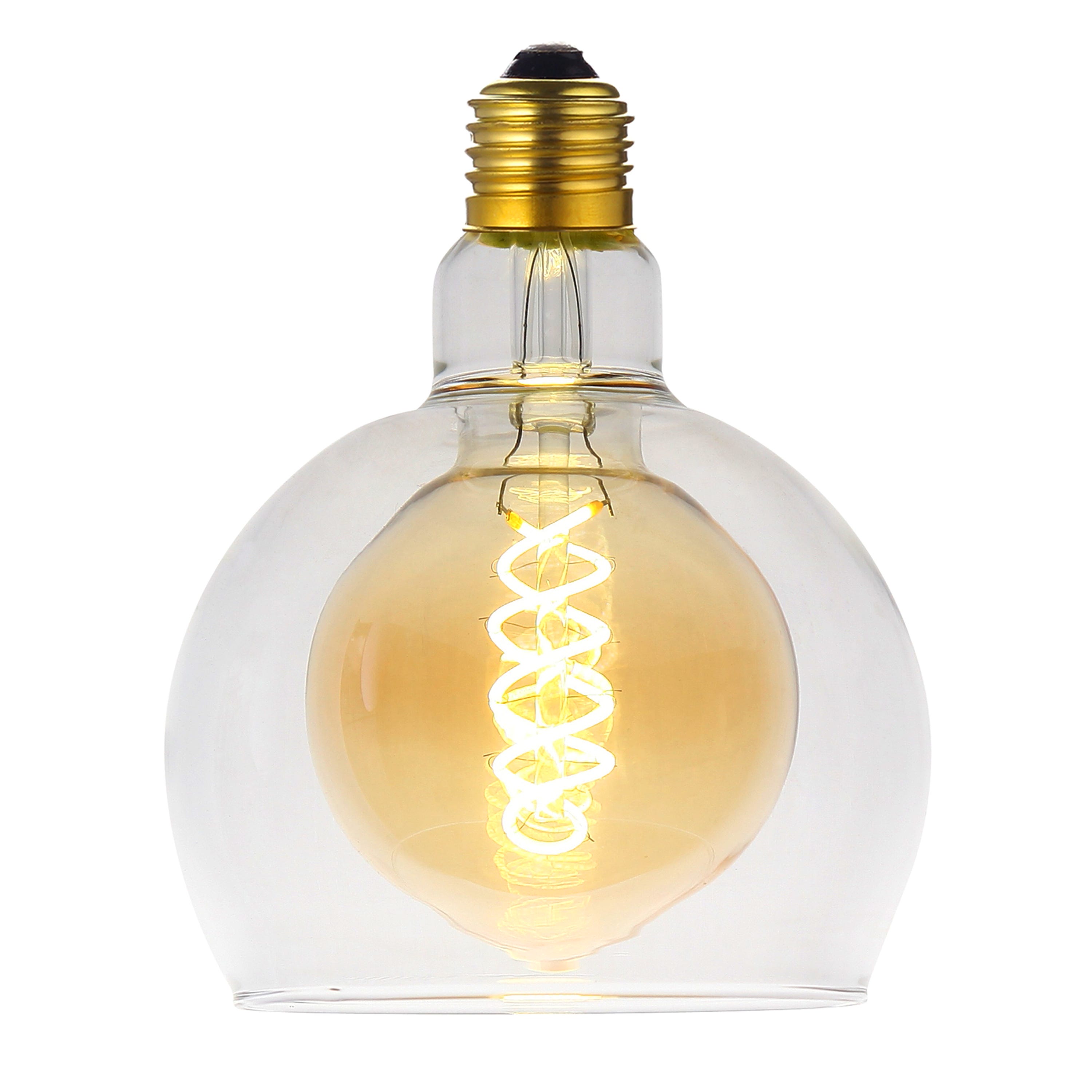 Ampoule vintage bouteille LED filament E27