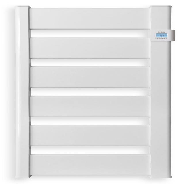 Sèche-Serviettes Électrique Noor Turbo - 750W + 1000W, Programmateur 24/7