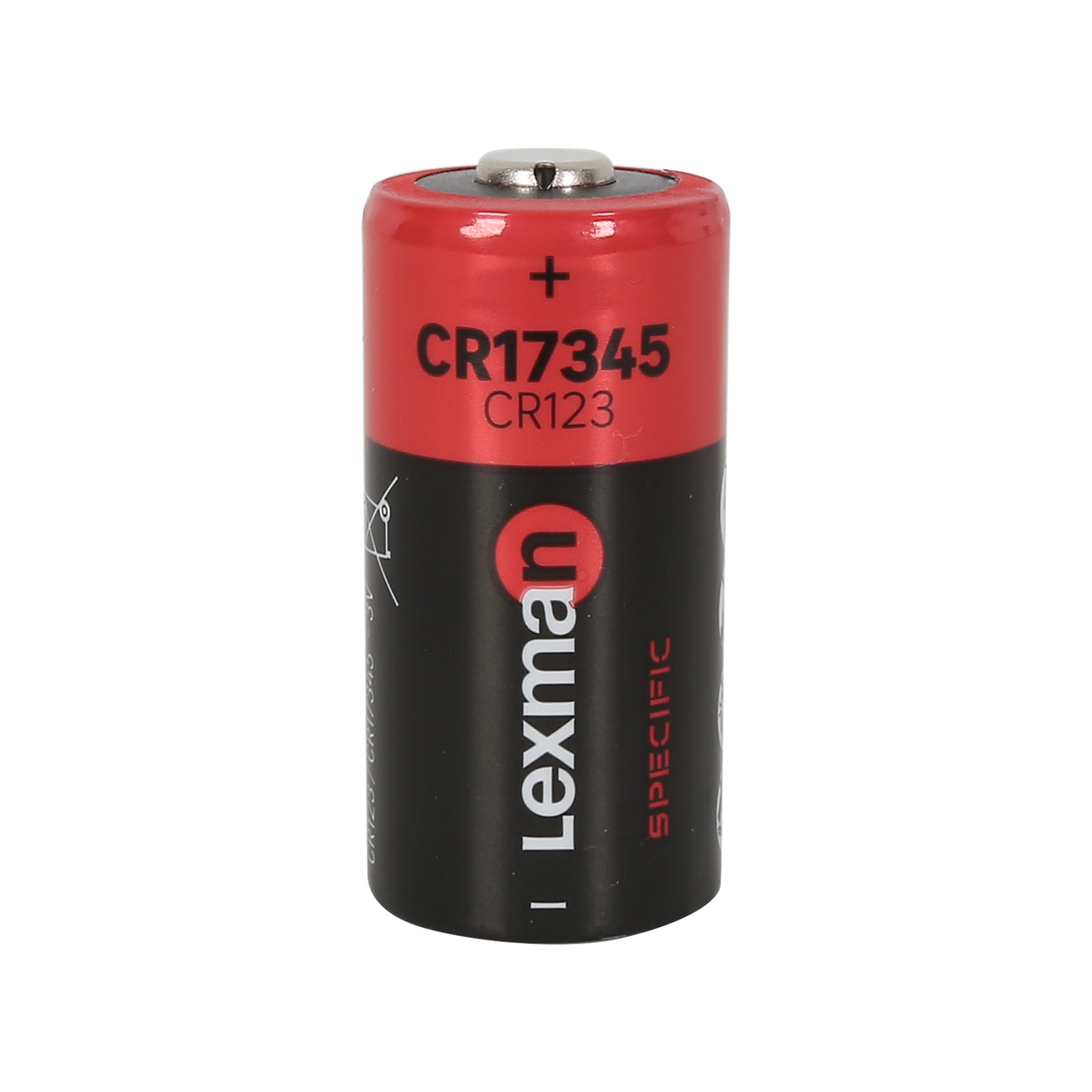 Pile lithium cr123a, 3 V, LEXMAN
