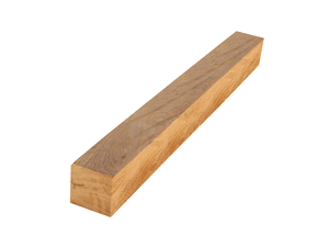 Pied de meuble fuseau incliné bois brut H.100 Ø60mm - BAR PLUS