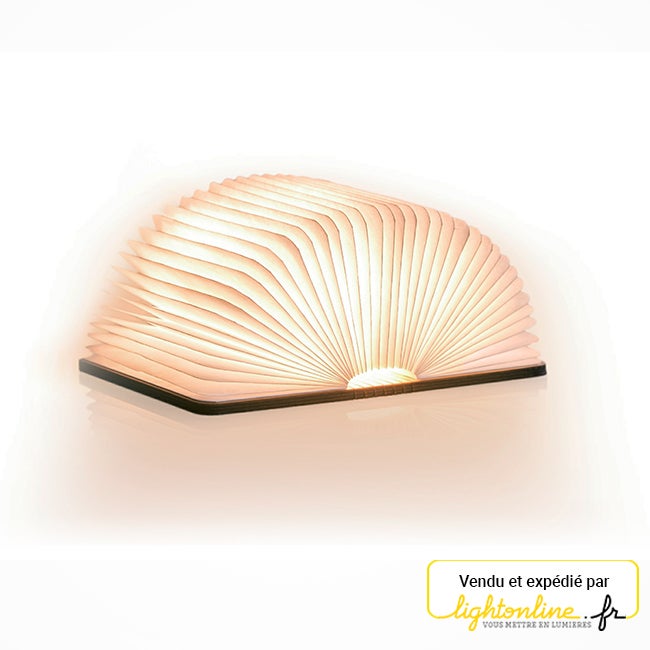 Lampe livre : le cadeau original design et pas cher par Gingko