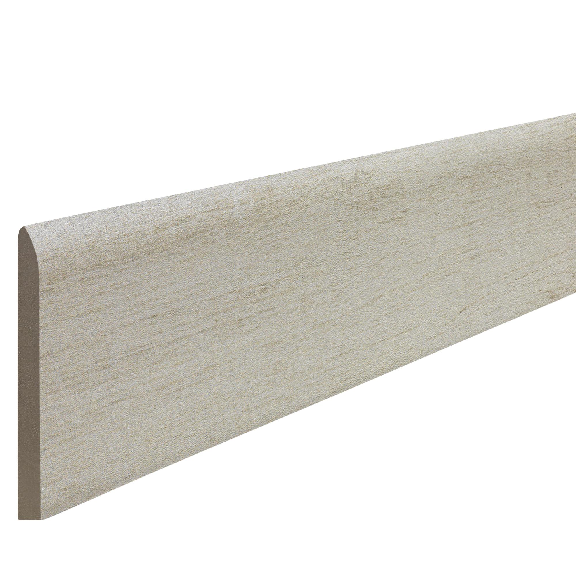 Lot de 2 plinthes Bois blanc n°50, l. 7.5 x L. 60 cm, Ep.8 mm Leroy Merlin