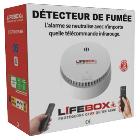 Détecteur de fumée, revolution - Lifeboxsecurity