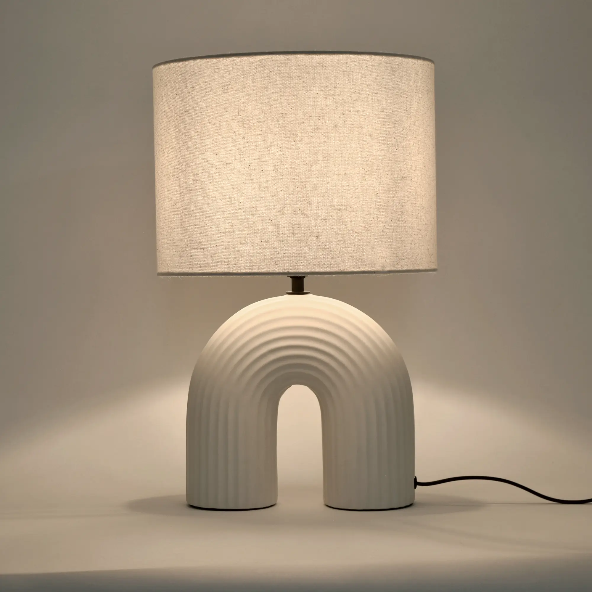 Lampe Vaska, céramique, H.41 cm INSPIRE, E27 | Leroy Merlin