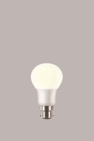 Ampoule LED B22 Standard Blanc-chaud Dépolie 60W X1 SIMPL : l