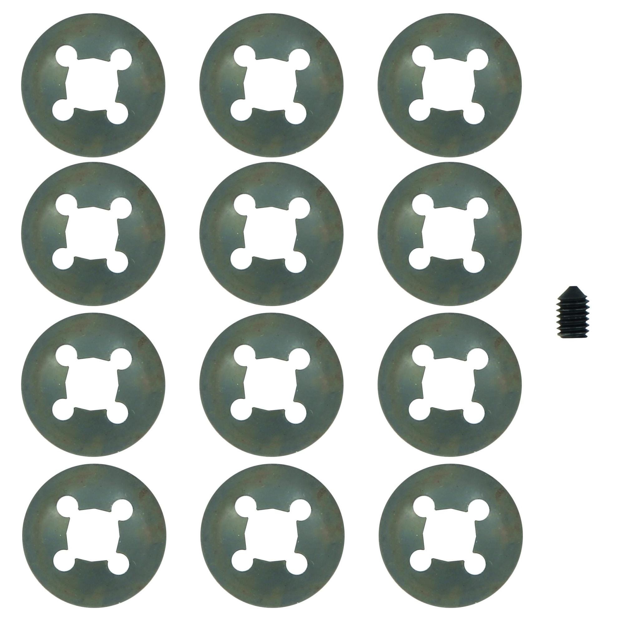 Cikonielf Ensemble de 6 petites limes en acier à roulement pour le  polissage des métaux - Cdiscount Bricolage