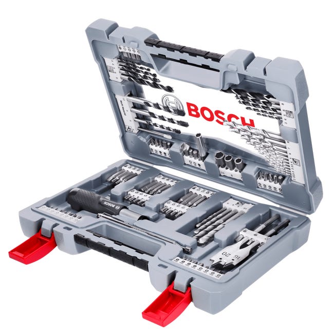 Bosch Coffret de rangement personnalisé pour perçage et vissage Impact  Tough, ensemble de
