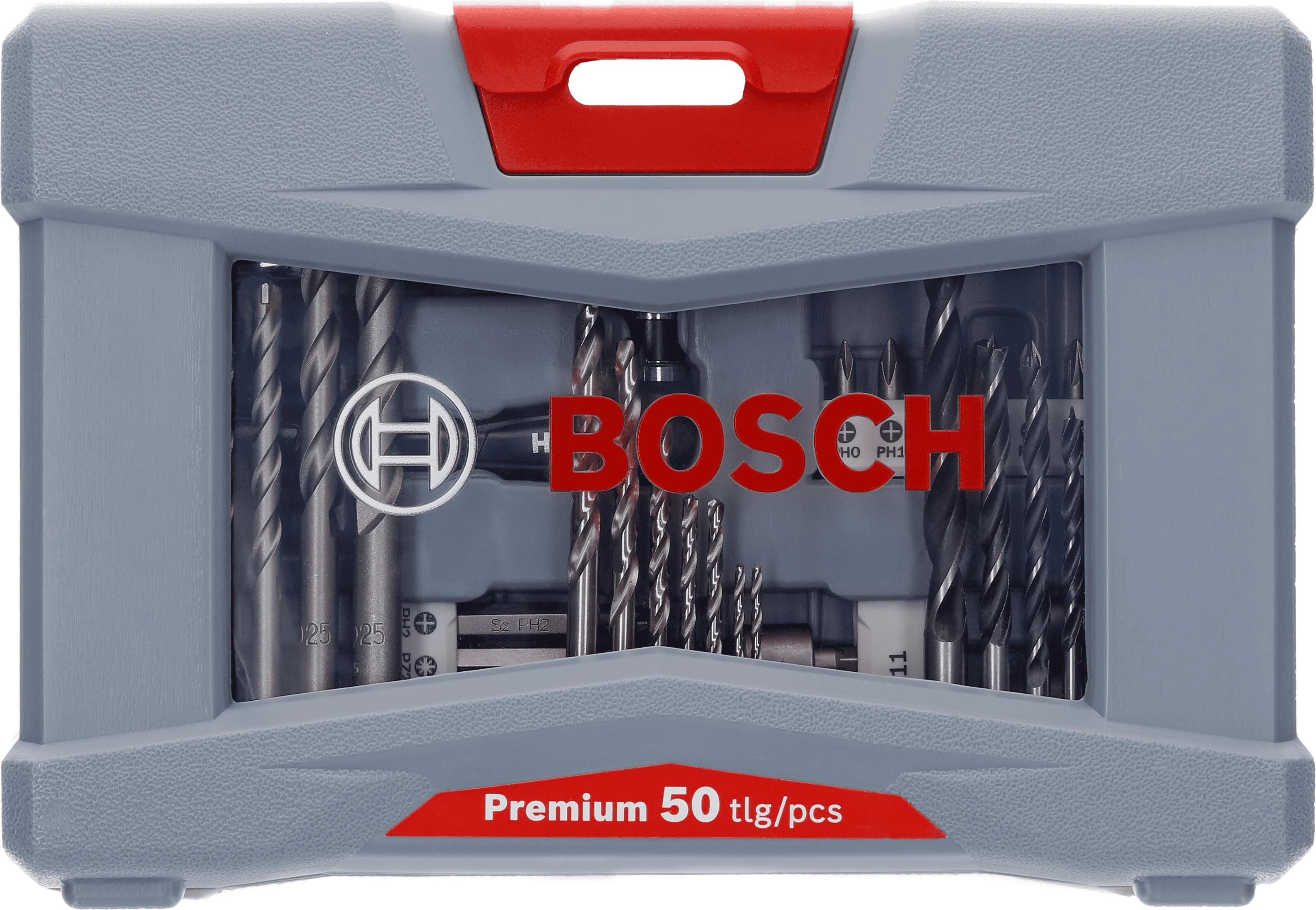 Coffret premium pour perçage-vissage BOSCH, 49 pièces