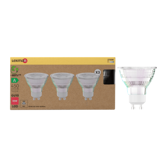 Ampoule GU10 Leroy Merlin