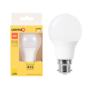 Ampoule LED Flamme B22 2,1W 250lm (25W) - Blanc chaud 2700K
