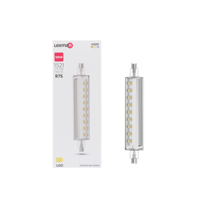 Bonlux Lot de 2 ampoules LED R7S 15 W 118 mm 220 V Blanc neutre 4000 K  Double socle, linéaire, angle d'éclairage 360° Remplace une ampoule halogène  150 W (intensité non variable) : : Luminaires et Éclairage