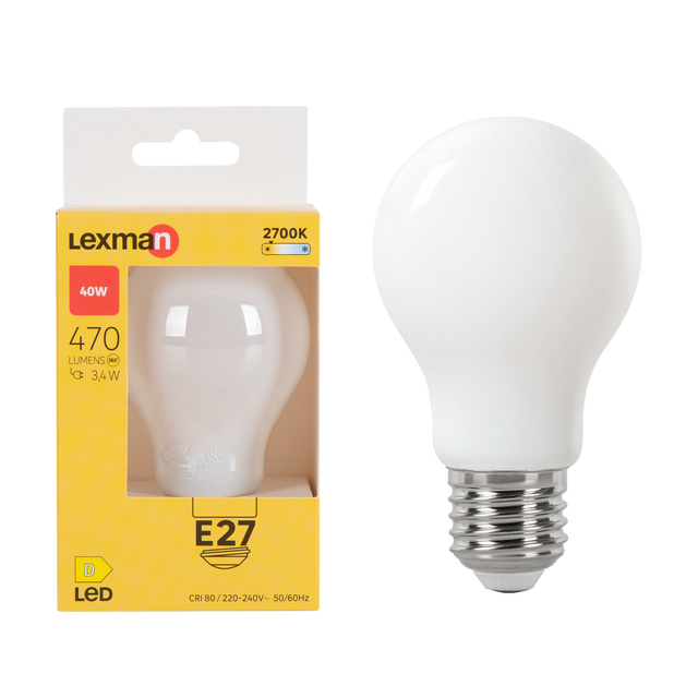 Ampoule LED E27 5w smd imitation flamme blanc très chaud 1300k - RETIF