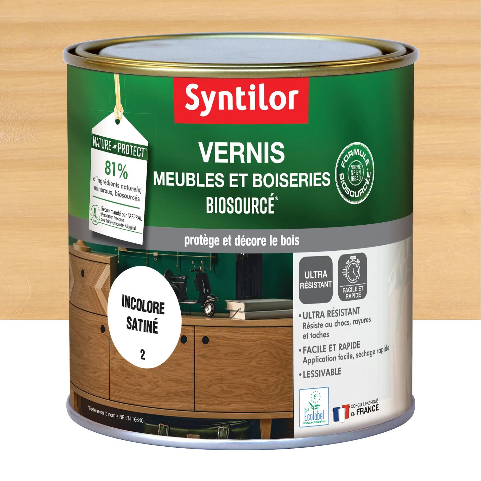 Syntilor - Vernis Marin Incolore Mat 2,5L : : Bricolage